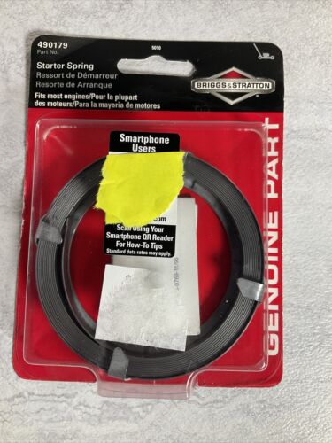 NOS Genuine Briggs and Stratton 490179 Starter Spring OEM 5010 (6922759340215)